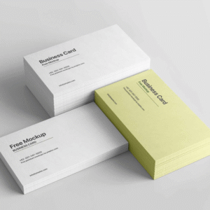 Embossed Business cards