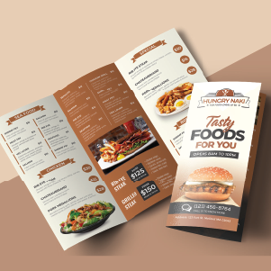 Restaurant menu